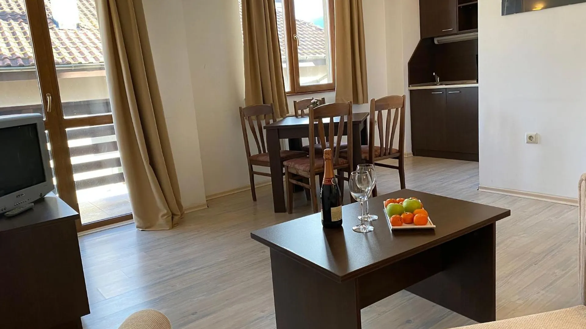 Banderitsa Apartment In Bansko With Queen Size Bed And Kitchen N5182
